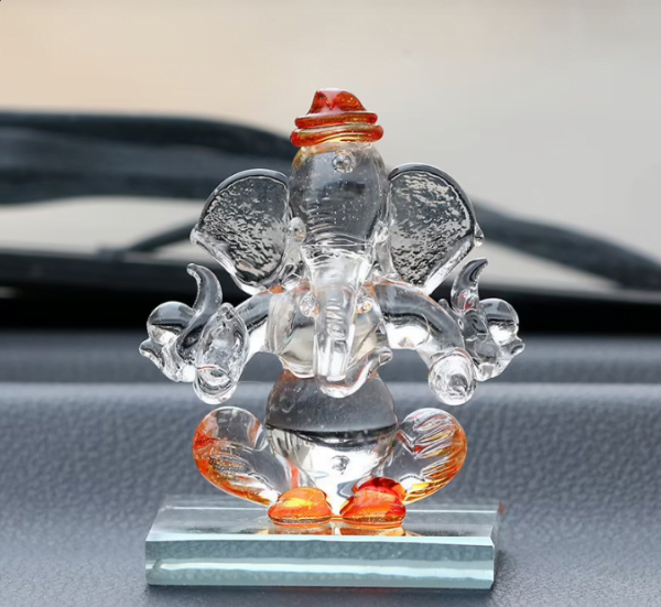 Ganeshjicrystal Figurine 299