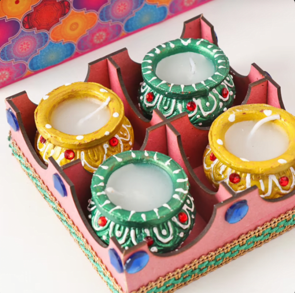 Vivid Wax Handi Diyas || Handi diyas