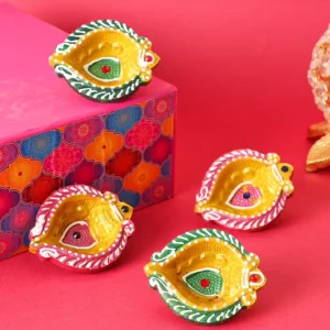 Handmade Vibrant Diyas