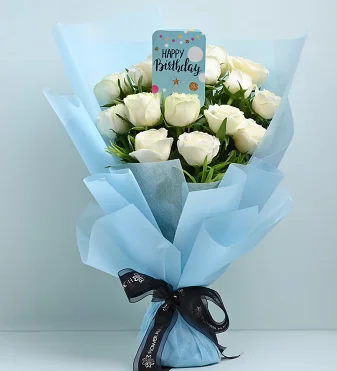 WHITE ROSE BUNCH